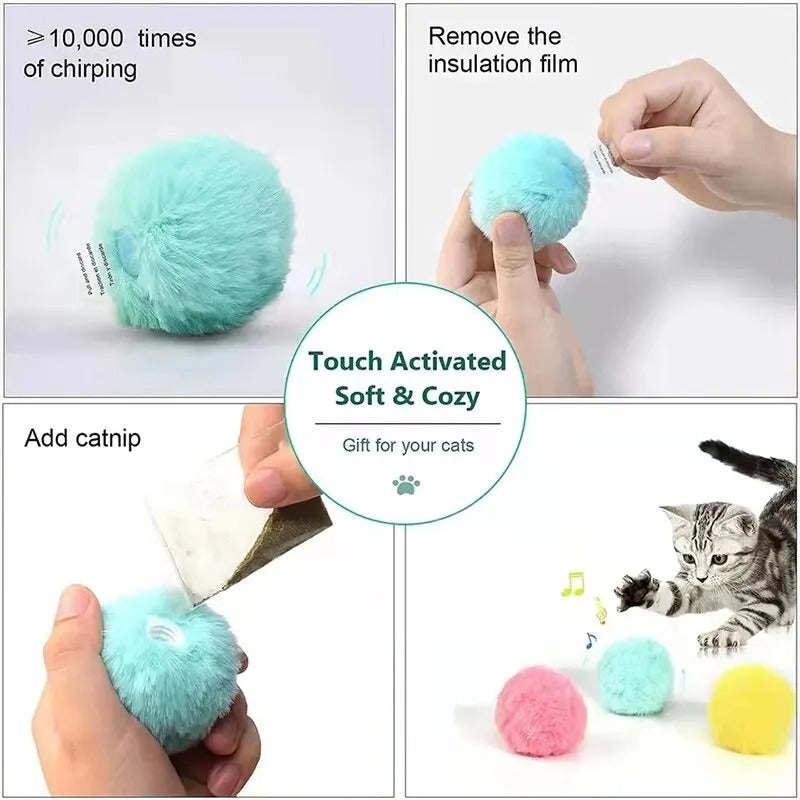 Interactive Smart Ball Cat Toy